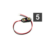 All Part Pack Of 5 9V Battery Terminal EP-0249-000